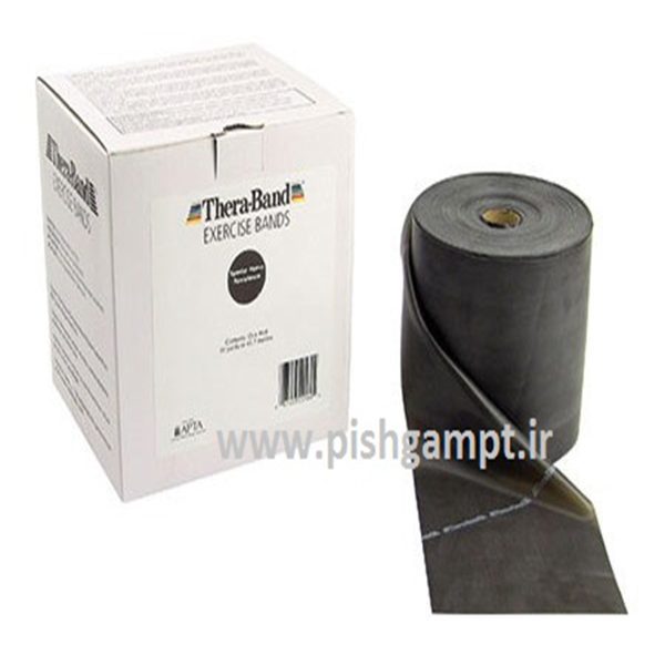 کش تراباند مشکی Theraband