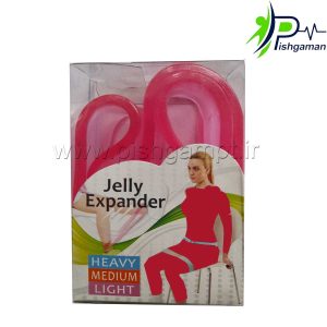 کش مینی لوپ ژله ای 1043 Jelly Expander صورتی ( ضعیف )