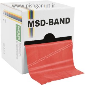 باند (کش پیلاتس) MSD قرمز