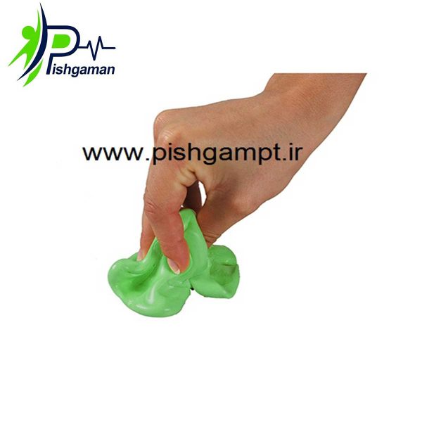 خمیر پاتی ترافلکس « Theraflex Putty » سبز - Image 4