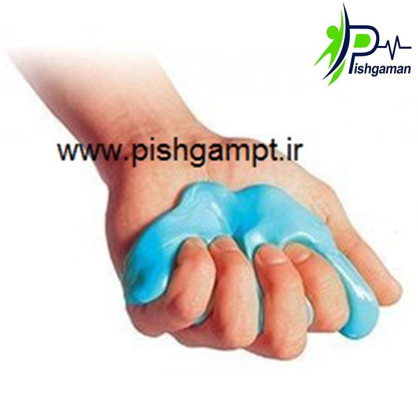 خمیر پاتی ترافلکس « Theraflex Putty » آبی - Image 6
