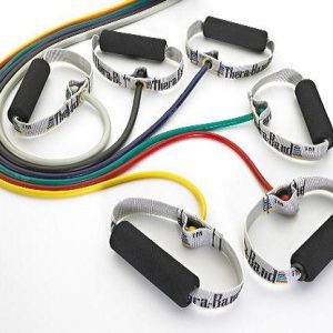 تیوب تراباند با دسته TheraBand™ Tubing