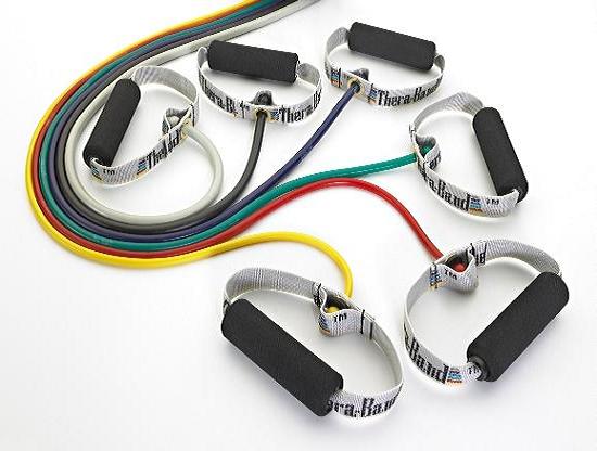 تیوب تراباند با دسته TheraBand™ Tubing